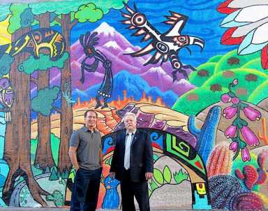 Astoria pupils paint murals