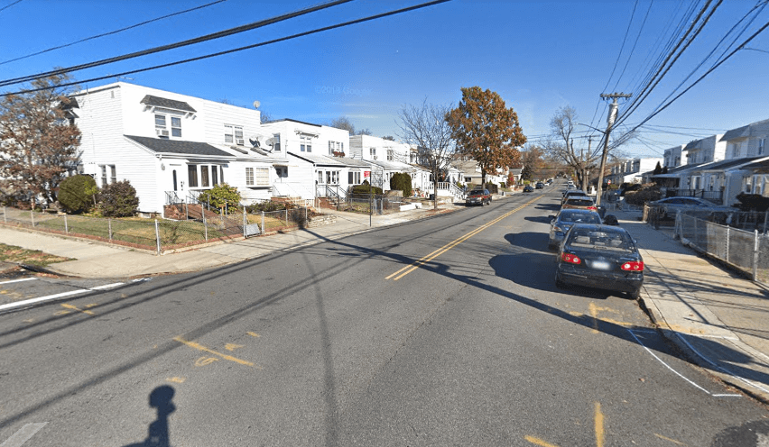 The intersection of 202nd Street and 33rd Avenue in Bayside