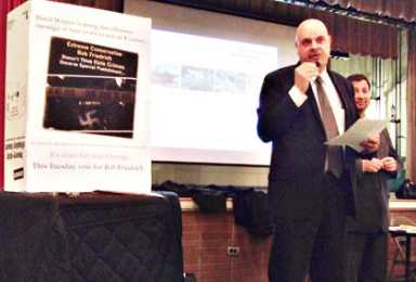 Friedrich wants CB 11 vote on flier