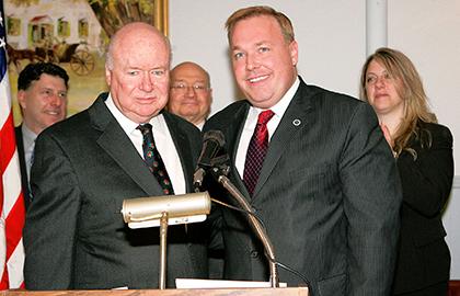Halloran sworn in as GOP councilman for northeast Queens