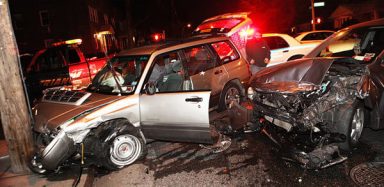 Two cars involved in Bayside accident