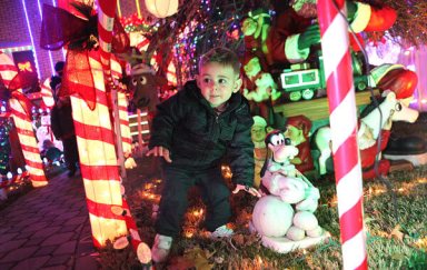 Light display brightens lives at St. Mary’s