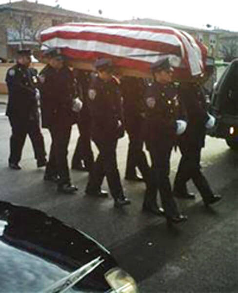 Whitestoners honor Brennan at funeral