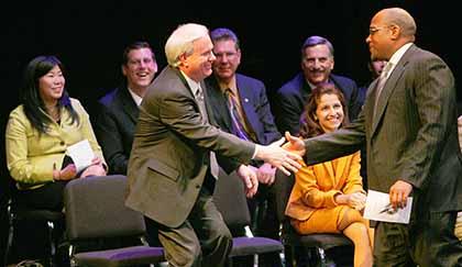 Queensborough hosts inauguration of Tony Avella