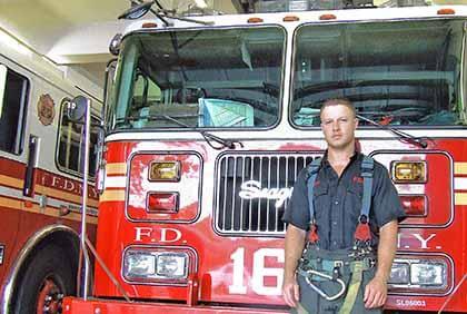 Bayside firefighter saves teen off duty