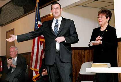 Braunstein thanks voters at inauguration
