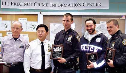 111th officers honored for carjacking arrest