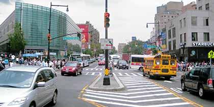 Downtown Flushing streets have traffic changed over weekend