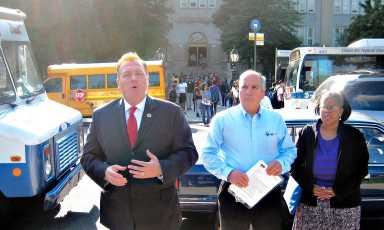 Halloran, DOE clash over sharp rise in size of student body