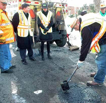 City pothole workers furloughed by DOT