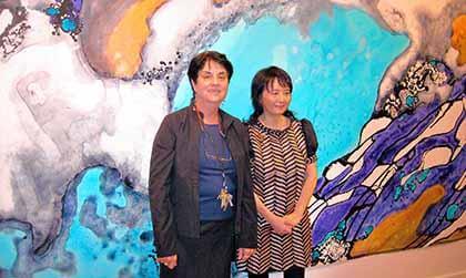 Nature inspires Chinese artist’s Queens College show