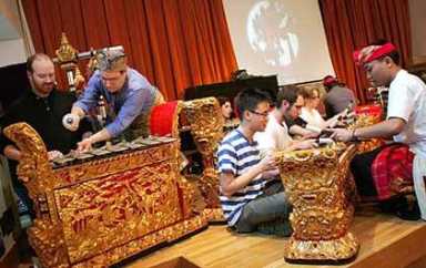 E. Asian instruments arrive at Qns. College