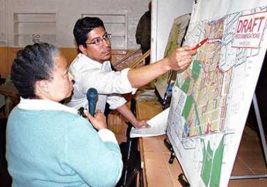 Residents pack meet to slam rezone plan