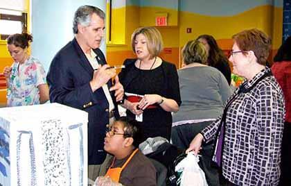St. Mary’s Hospital kids use recycling to recuperate