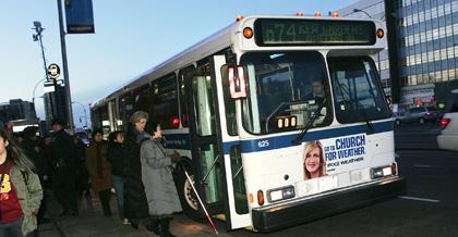 Disabled group sues after bus cut