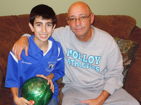 Bowling runs in the family