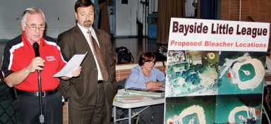 CB 11 approves Little League bleachers plan