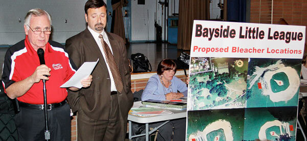 CB 11 approves Little League bleachers plan