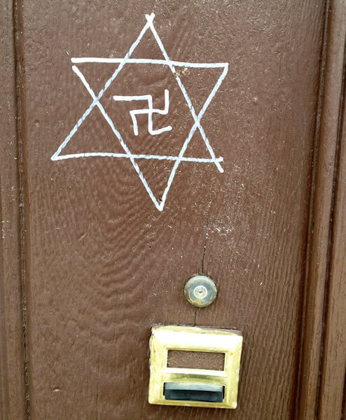 Hateful graffiti scrawled on Maspeth church