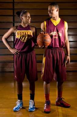 Calhoun siblings rule Christ the King basketball