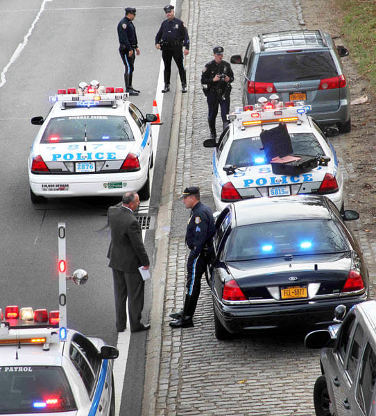 Man killed by passing truck after exiting car on Clearview Expressway