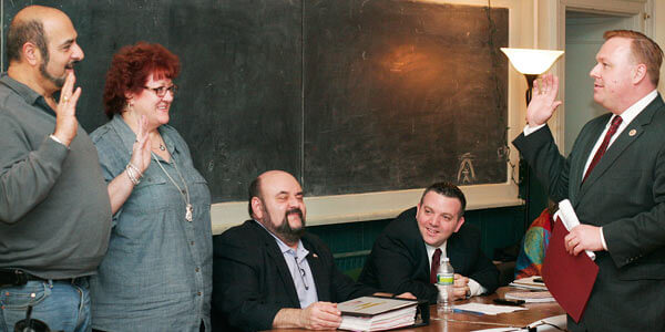 College Pt. Civic head passes reins to Rocco