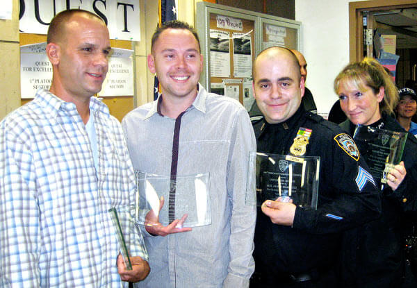 109th Pct. Cops of the Month raid gambling den in Broadway
