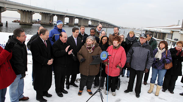 Cross Bay tolls draw rally