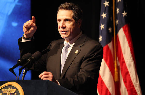 Queens prodigal son Cuomo returns for budget address