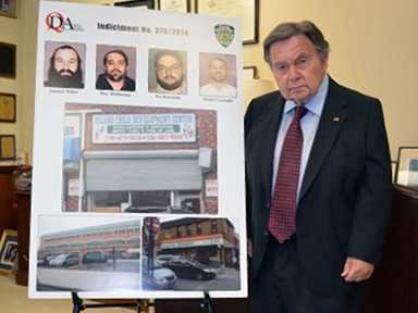 Queens DA delivers year-end message