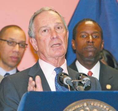 Queens voters love Bloomberg, but not for a third term