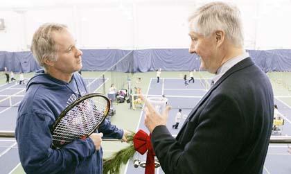 USTA opens site for indoor tennis at Flushing Meadows