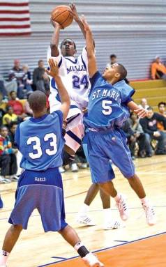 Smith, Rouse propel Molloy to Holiday Hoops final