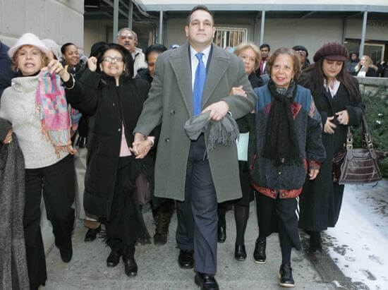 Judge extends order of protection for Monserrate’s girlfriend