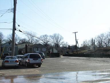 Broken utility pole relocated in Edgewater Park