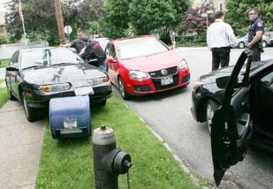 Fender Bender in Bayside