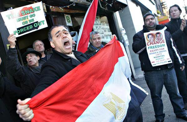 Little Egypt Outraged Mubarak is still in office