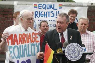 New York legalizes same-sex marriage