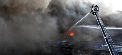 Blaze burns down Rich Hill medical building