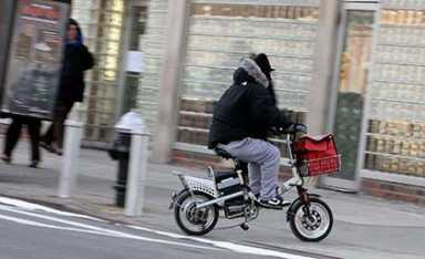 Electric bikes elude 112th Pct.