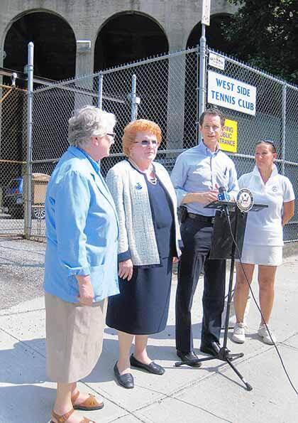 Tornado tables vote on tennis stadium