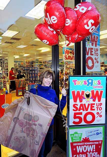 Malls strike gold on Black Friday