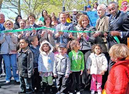 Juniper Park playground reopens