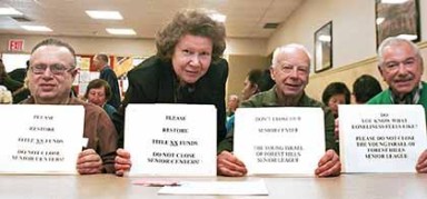 In Forest Hills, pols defend senior centers