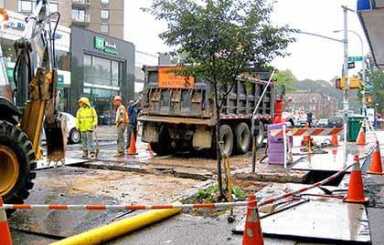 Residents in dark over Kew Gardens sewer upgrade