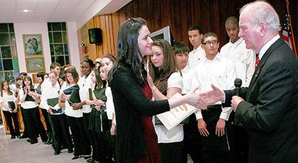 Triangle fire victims honored at service