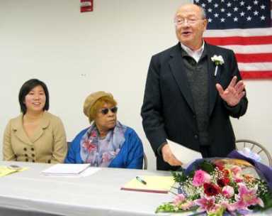 Meng pledges to fight for Flushing residents