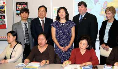 S. Koreans explore city’s human rights