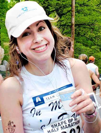 Flushing woman plans run for lung cancer awareness