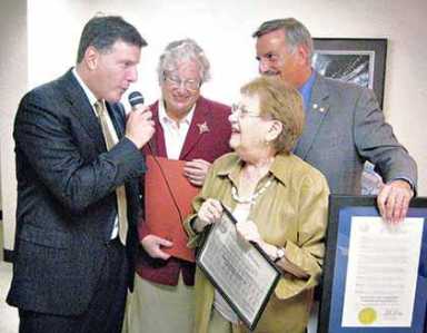 Centenarian keeps her secret